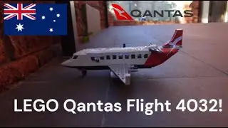 My Entry for @supsnail Lego Plane Crash Olympics! - My crash is for AUSTRALIA! Qantas Flight 4032!