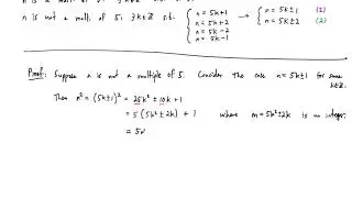 Example: Proof by Contraposition