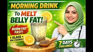 Morning Drink That Melts Belly Fat | 1 Glass = Big Change