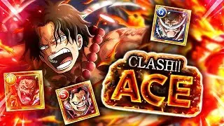 CLASH!! ACE! 3x Teams! 100 Million Download Raid! (ONE PIECE Treasure Cruise)