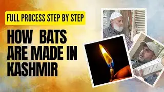 How bats are made in Kashmir || Customised bats || kashmir villow || valley snapss