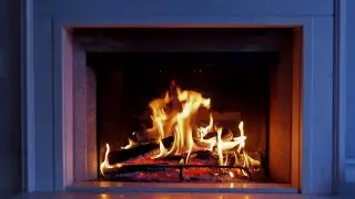 9 HRS OF FIREPLACE BURNING 🔥 Full HD With Smooth Logs Crackling Sound