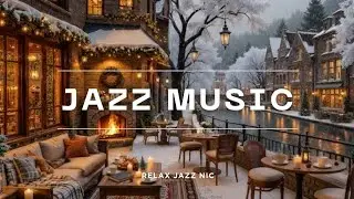 Winter Snow Fall Relaxing Jazz Music For  Relaxing,Working,Studying.