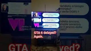 GTA 6 ancora rimandato? insieme a Ps6 e xbox. #playstation #xbox #pc #gaming #gameplay