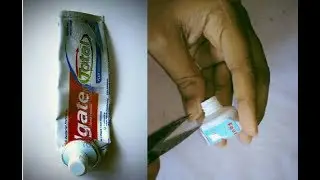 Unique idea with toothpaste tube | Earrings and locket Making | jewellery tutorials