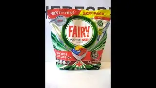 Капсулы для посудомоечной машины Fairy Platinum Plus All in One, Лимон  105 шт  Бельгия