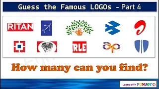Famous Logos | Test your General Knowledge | Part 4
