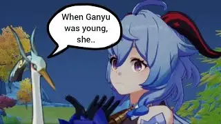 Ganyu runs away from her past... again lol (Genshin Impact)