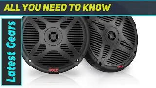 Pyle 6.5 Inch Dual Marine Speakers: Waterproof Brilliance & Ultimate Sound on the Go