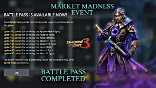 Shadow Fight 3 | Battle Pass Completed | Market Madness Event
