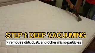 5 Step Mattress Deep Cleaning Process - DW Mattress Cleaning Singapore