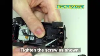 Scalextric - How to fit a Guide Blade Screw