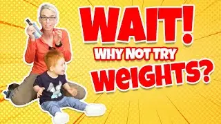 Not Walking Yet? Try Light Ankle Weights During Play 🧸🧑🏻&zwj;🦰 | Pediatric PT for Down Syndrome #101
