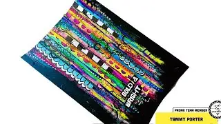 Back to Bold and Bright Art Journal Page