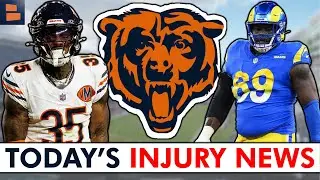 BIG Chicago Bears & Los Angeles Rams Injury Updates + Dennis Allen’s Plans For CJ Gardner-Johnson