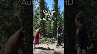 Hohe vs. niedrige Maskierung bei Autismus/ADHS ❤️