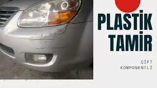 PLASTİK TAMİR &Ccedil;İFT KONPENATLI YAPIŞTIRICI MİNİ ONARIM