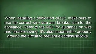 Dedicated Circuits For Home Appliances Explained Simply