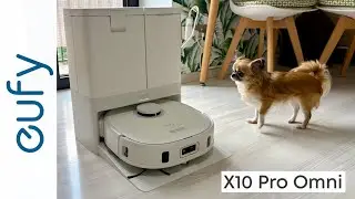 eufy X10 Pro Omni - The World's First MopMaster&trade; Robot Vacuum for Pet Hair and Dust