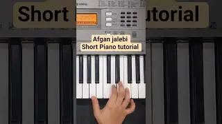 Afgan jalebi | Intro tutorial | Piano Lab 🎹 #afganjalebi