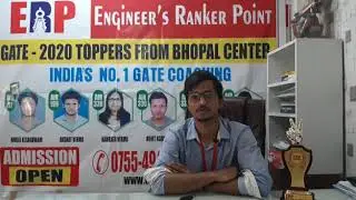GATE 2020 RANKER (GATE CH AIR 909 ) | FROM CLASSROOM | ERP BHOPAL | GAMA SIR