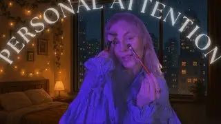 ASMR SUOMI- Nukutan sut mikin & kasvojen siveltelyllä 😴🫶🏼| Personal attention | käsiliikkeitä