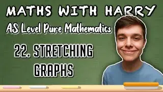 Stretching Graphs (Lesson 22) | AS Level Pure Maths | MathsWithHarry