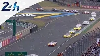 24 Heures du Mans 2014: start of the LM GTE category