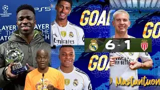 REAL MADRID KRAZE MONACO 6-1 FRED ANDOU FÈ YON GWO RALE SOU MATCH SA