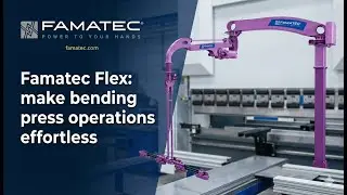 Friendly Flex: smart manipulator for bending press, metal sheets