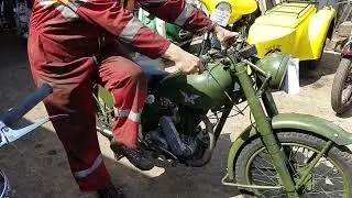 1946 Matchless G3L 350cc at Andy Tiernans #08156MCH