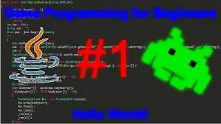 Game Programming For Beginners #1: Hello World!