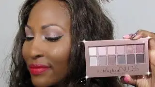 Tutorial Ft. Maybelline Blushed Nudes Palette & Black Opal Pore Perfecting Foundation