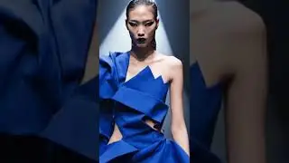 AI-generated videos, text-generated videos #fashion #runway #model #midjourney #catwalk #fashion