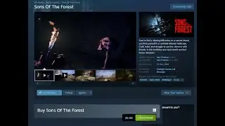 How To Download Sons of the Forest free mob Online PC trial