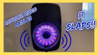 Безумно громкий! Акустическая Bluetooth-колонка AA15LBS!