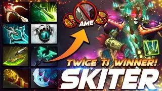 Skiter Medusa Twice TI WINNER - Dota 2 Pro Gameplay [Watch & Learn]