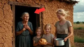 La Navidad Más Triste De Una Anciana Cambió Cuando Una Humilde Granjera Llegó Con Sus Hijas