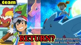 Ash Charizard Return,Misty Return,Ash Inpernate,Ash Sceptile Return In Pokemon Journeys #return