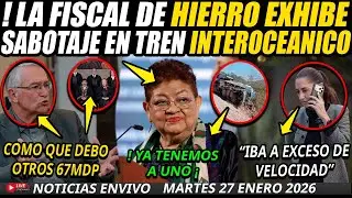 ACABA DE PASAR &iexcl; LA FISCAL DE HIERRO EXHIBE SABOTAJE ! EN TREN INTEROCEANICO !SUBE DUEDUA DE SALINAS