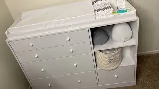 FUFU&GAGA Large Modern Wood Nursery Storage Dresser Review