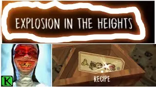 Use of recipe of crank,doll and dynamite, In EVIL NUN gameplay..||