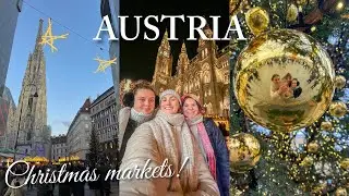 the most christmassy trip ever in Vienna, Austria! *christmas markets, pretty churches, cozy cafes*