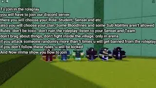 (CLOSED) Join in Our Shindo Roleplay (Story)