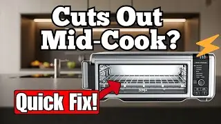 Ninja Oven Shuts Off Mid‑Cook? Fix It Fast (SP101)