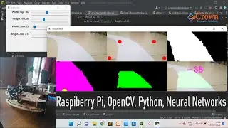 Lane Detection of Self Driving Vehicles using Raspberry Pi & OpenCV | Crown Innovative Solutions