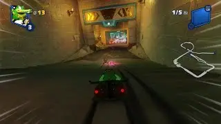 Team Sonic Racing Vector Gameplay Boo's House Expert Difficulty No Lose the Ring No hit Wisp Player