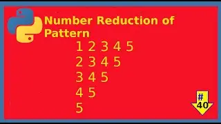 Number Reduction Pattern