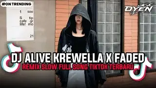 DJ ALIVE KREWELLA X FADED REMIX SLOW FULL SONG TIKTOK TERBARU