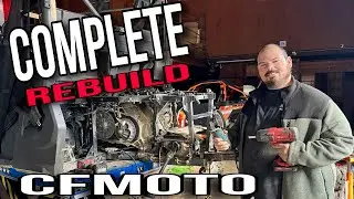 Complete Rebuild EP.1Turbo and long travel suspension 72 inches WIDE CFMOTO UForce 1000